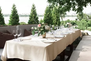Obrus 150x250 Plamoodporny Klasyczny Elegant Krem Jasny Beż - Obrusy i serwetki - miniaturka - grafika 13