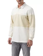 Bluzy męskie - Pierre Cardin Męska bluza polo Rugby, Castle Wall, M, Castle Wall, M - miniaturka - grafika 1