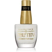 Utwardzacze do paznokci - Max Factor Nailfinity Top Coat Glitter 102 Starry Veil 12ml - miniaturka - grafika 1