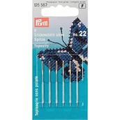 Akcesoria i części do maszyn do szycia - Prym Gobelin No.22 Igly Do Haftu Z Pkt 6 Sztuk, 40 mm Dlugosc x 0,90 mm Grubosc, Srebrna - miniaturka - grafika 1