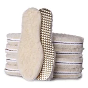 Akcesoria obuwnicze - Zimowe wkładki wełna naturalna termoizolacja r_ 43 - miniaturka - grafika 1