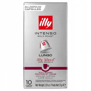 Kawa w kapsułkach Ido Nespresso ntenso Bold Roast Lungo 10szt 100% arabica - Illy - Kawa w kapsułkach i saszetkach - miniaturka - grafika 1