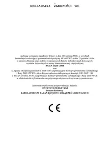 Piec grzewczy, ogrzewacz pomieszczeń 6kW brązowy (wylot spalin: tył) - spełnia anty-smogowy EkoProjekt 25980275 - Piece wolnostojące - miniaturka - grafika 3