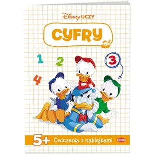 Disney Uczy Cyfry Miki Nowa - Książki edukacyjne - miniaturka - grafika 1