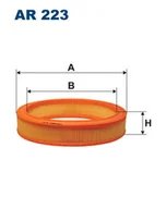 Filtry powietrza - Filtron AR 223 FILTR POWIETRZA - miniaturka - grafika 1