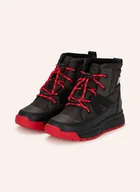 Botki damskie - Sorel Botki Sznurowane Whitney Iii Mid Wp grau - miniaturka - grafika 1