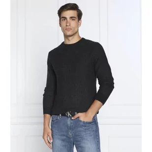 GUESS Sweter paco | Regular Fit | z dodatkiem wełny - Swetry męskie - miniaturka - grafika 1