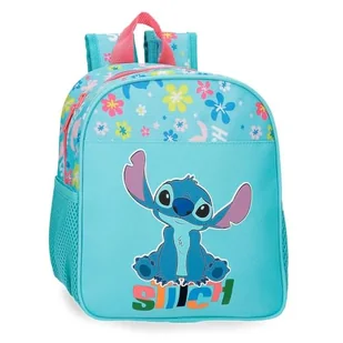 Joumma Disney Aloha Stitch Plecak Przedszkole Niebieski 23x25x10 cms Poliester - Plecaki - miniaturka - grafika 1