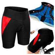 Spodenki rowerowe - Spodenki Rowerowe Męskie na Rower z Wkładką Żelową Kolarskie Mtb roz 4XL 48 - miniaturka - grafika 1