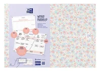 Planery - Planer tygodniowy A4/60K Floral OXFORD - miniaturka - grafika 1
