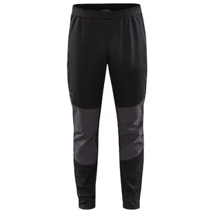 Męskie spodnie zimowe Craft Adv Backcountry Hybrid Rozmiar: XL / Kolor: czarny/szary - Spodnie sportowe męskie - miniaturka - grafika 1