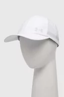 Czapki męskie - Under Armour czapka z daszkiem Iso Cill Launch kolor biały gładka - miniaturka - grafika 1