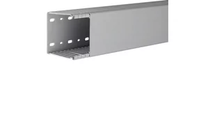 Hager polo Korytko grzebieniowe BA6 80x80 szary kamień BA68008007030B 2m BA68008007030B - Kanały kablowe - miniaturka - grafika 1