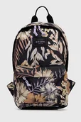 Plecaki - Rip Curl plecak damski kolor czarny mały wzorzysty - miniaturka - grafika 1