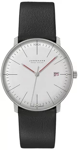 Zegarek Zegarek Junghans 59/2326.02 Max Bill Mega Solar 38mm - Zegarki męskie - miniaturka - grafika 1