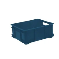Pudła i pojemniki do przechowywania - Pojemnik Euro-Box Bruno Eco-Line L 20,5 l niebieski Keeeper - miniaturka - grafika 1