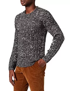 Blend Sweter męski, 200278/Charcoal Mix, L - Swetry męskie - miniaturka - grafika 1