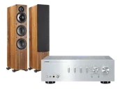 Zestawy stereo - Yamaha A-S701 (srebrny) + Tesi 661 (orzech) - miniaturka - grafika 1