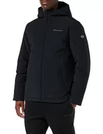 Kurtki męskie - Champion Legacy Outdoor-Stretch Nylon Hooded Kurtka Mężczyźni, Nero, S - miniaturka - grafika 1