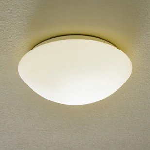 STEINEL Plafon z czujnikiem ruchu RS 10 L, możliwość ściemniania, biały / opal, przedpokój, szkło, nowoczesny - Lampy sufitowe - miniaturka - grafika 1
