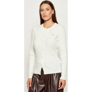 Gant Kardigan Slim Fit stretch - Swetry damskie - miniaturka - grafika 1