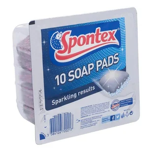 Spontex SOAP PADS 10 SZT CZYŚCIKI NASĄCZANE Zakupy dla domu i biura! 36276145 - Ściereczki, gąbki, czyściki - miniaturka - grafika 2