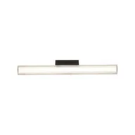 Lampy ścienne - Kinkiet LINEA LED 8W 45cm CCT 3000K/4000K/6000K IP44 - czarny - miniaturka - grafika 1