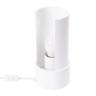 Lampy stojące - Biała nowoczesna lampa biurkowa - J118-Moressa - miniaturka - grafika 1