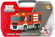 Zabawki konstrukcyjne - Auto Straż Pożarna do skręcania MEGA CREATIVE 502106 - miniaturka - grafika 1
