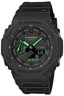 Zegarek G-Shock Zegarek GA-2100-1A3ER Neon Accent Series - - Zegarki męskie - miniaturka - grafika 2