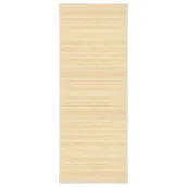 Dywaniki łazienkowe - vidaXL Mata bambusowa na podłogę, 80 x 200 cm, naturalna 247198 - miniaturka - grafika 1