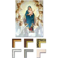 Ikony i obrazy sakralne - Obraz Matka Boża Królowa Aniołów - miniaturka - grafika 1