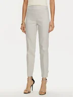 Spodnie damskie - Joseph Ribkoff Spodnie materiałowe 243180 Beżowy Straight Fit - miniaturka - grafika 1