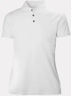 Koszulki i topy damskie - Helly Hansen Women's T-shirt HELLY HANSEN Manchester Polo, white XS - miniaturka - grafika 1