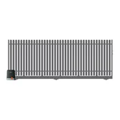 Ogrodzenia - Polbram Brama przesuwna z automatem Daria 2 bez przeciwwagi lewa - miniaturka - grafika 1