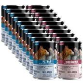 Mokra karma dla kotów - PetRepublic kawałki w sosie Mix Smaków 20x400g dla kota - miniaturka - grafika 1