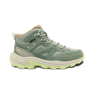 Damskie buty na wędrówki Jack Wolfskin VOJO TOUR TEXAPORE MID W eucalyptus - 35,5 - Buty trekkingowe damskie - miniaturka - grafika 1