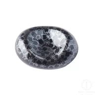 Zestawy do sushi - Made in Japan Black Sakura ceramiczny czarny kamyk pod pałeczki MIJ - miniaturka - grafika 1