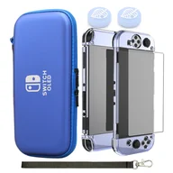 Akcesoria do Nintendo - etui ochronne nintendo switch oled - niebieskie - miniaturka - grafika 1