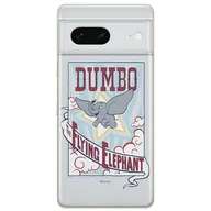 Etui i futerały do telefonów - Etui Dumbo 002 Disney Nadruk pełny Szary Producent: Google, Model: PIXEL 7 - miniaturka - grafika 1