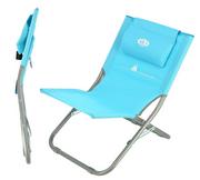 Leżaki ogrodowe - NILS Leżak Krzesło Plażowe Turystyczne Składane - miniaturka - grafika 1