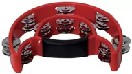 Instrumenty perkusyjne - Unbekannt Obejma BSX ring (20 para chromowane obejmy) w kształcie półksiężyca czerwona 841572 - miniaturka - grafika 1