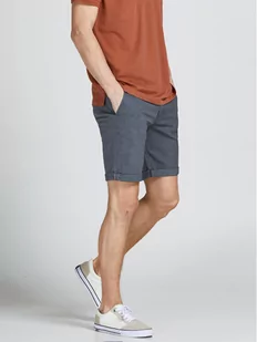 Jack&Jones Szorty materiałowe 12206889 Niebieski Regular Fit - Spodenki męskie - miniaturka - grafika 1