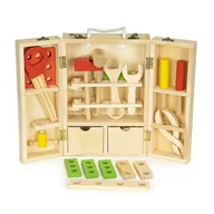Zabawki AGD - Zestaw Majsterkowicza Dla Dzieci Skrzynka + Gratis - miniaturka - grafika 1