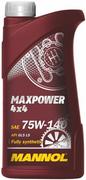 Oleje przekładniowe - MANNOL MAXPOWER 4x4 75W140 GL5 LS 1L - miniaturka - grafika 1