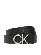 Paski - Calvin Klein Pasek Męski Adj Ck Metal Bombe 35Mm K50K509956 Czarny - miniaturka - grafika 1