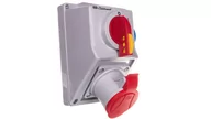 Inne akcesoria elektryczne - Elektromet Spółdzielnia Inwalidów Zestaw instalacyjny z rozłącznikiem O-I 1x32A 4P 400V, 1x16A 2P+Z C32-18.1 IP-54 974011 - miniaturka - grafika 1