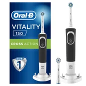 Szczoteczki elektryczne - Oral-B szczoteczka elektryczna Vitality D150 black (czarna) - D100.424.1 - miniaturka - grafika 1
