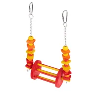 Klatki i wyposażenie dla ptaków - TIAKI huśtawka dla ptaków, diabelski młyn - Dł. x szer. x wys.: 28 x 17,8 x 8,9 cm - miniaturka - grafika 1