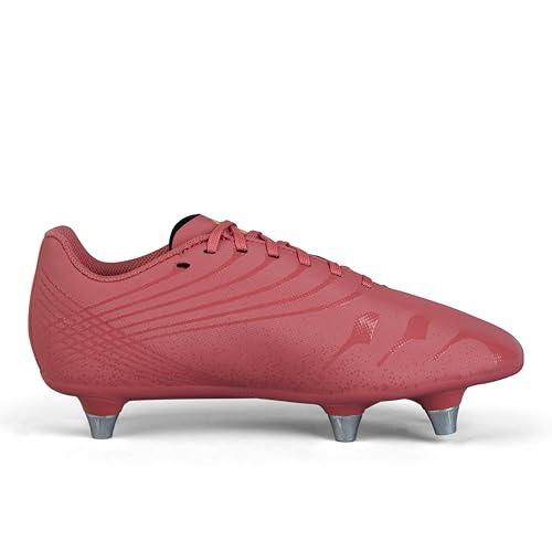 Canterbury Kid's Stampede Groundbreak Team Junior Soft Ground Rugby Boot Mars Dust Orange Crush Amber Yellow, Mars Pył Pomarańczowy Crush Bursztynowy Żółty, 37 EU
